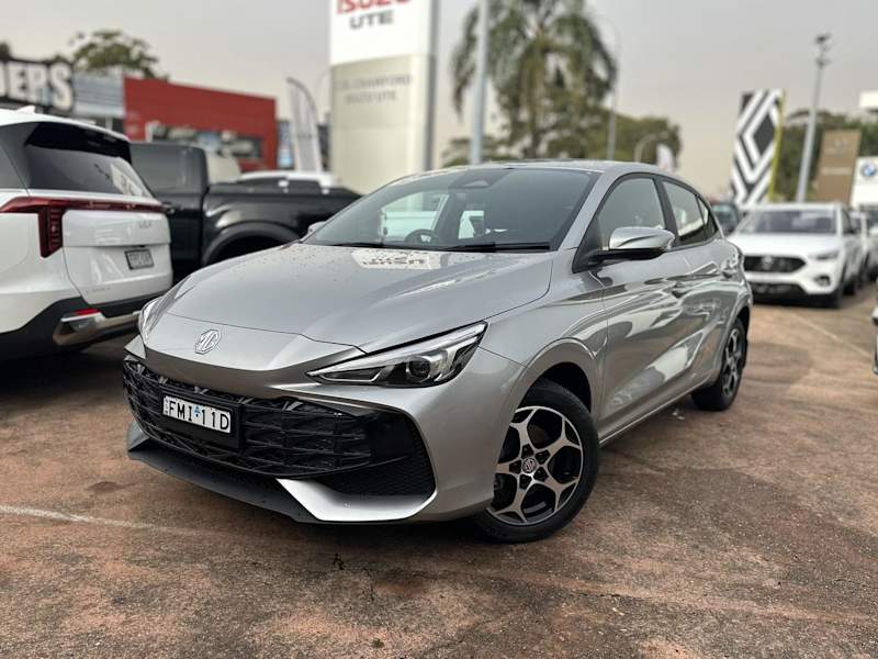 2024 MG MG3 MY24.5 Excite Silver, Chrome Continuous Variable Hatchback62937625874947110