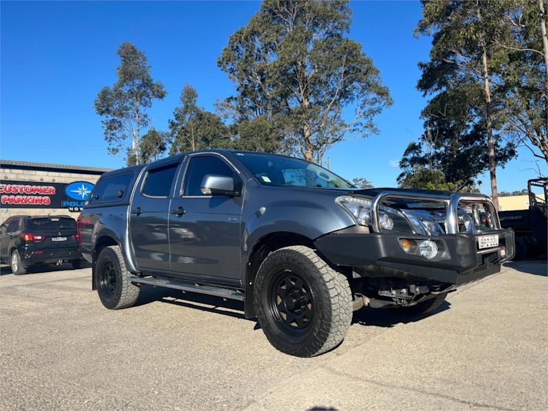 2012 Isuzu D-MAX MY12 LS-M Crew Cab Grey 5 Speed Manual Utility62934698390915110