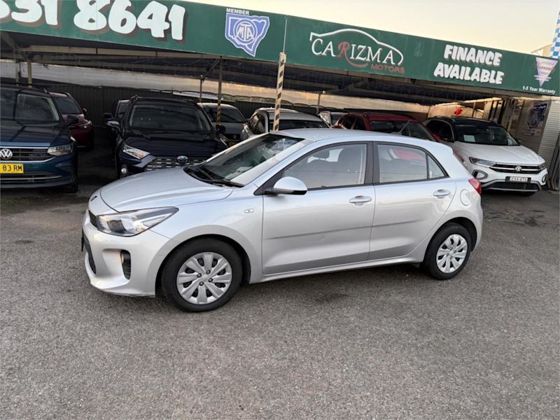 2019 Kia Rio YB MY19 S Silver, Chrome 4 Speed Automatic Hatchback62934706762369114