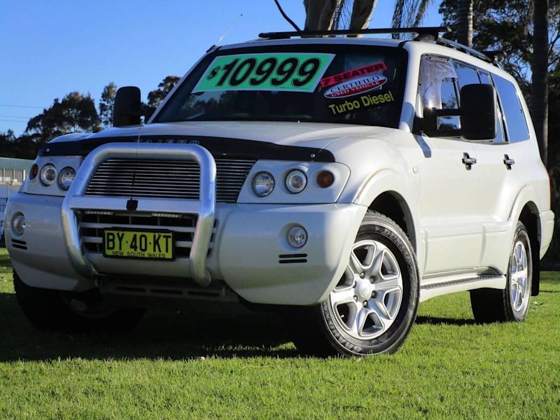 2006 Mitsubishi Pajero NP MY06 VR-X LWB (4x4) Pearl White 5 Speed Auto Sports Mode Wagon62934696966017110