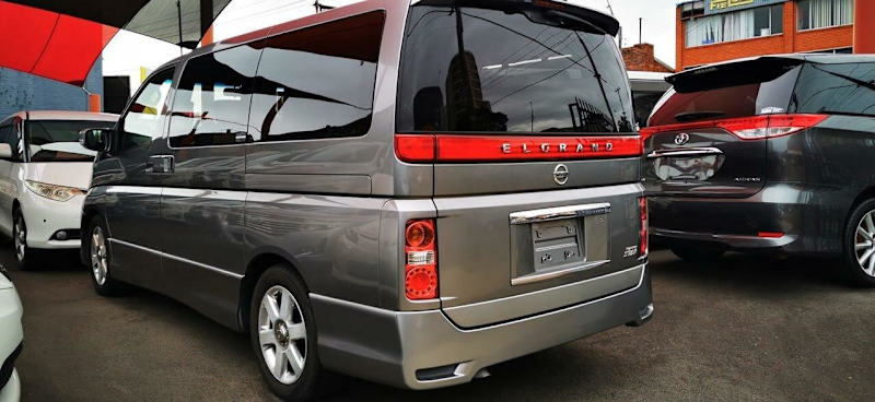 2007 Nissan Elgrand E51 Highway Star Grey 5 Speed Automatic Wagon62882766097155112