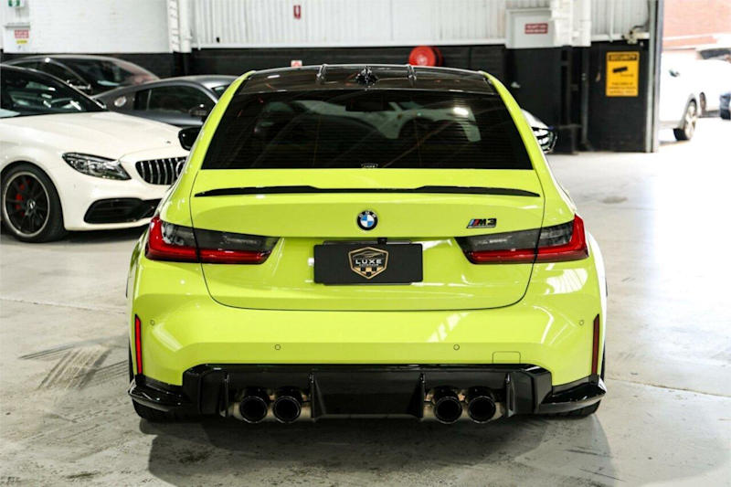 2021 BMW M3 G80 Competition M Steptronic Yellow 8 Speed Sports Automatic Sedan62934704062851114