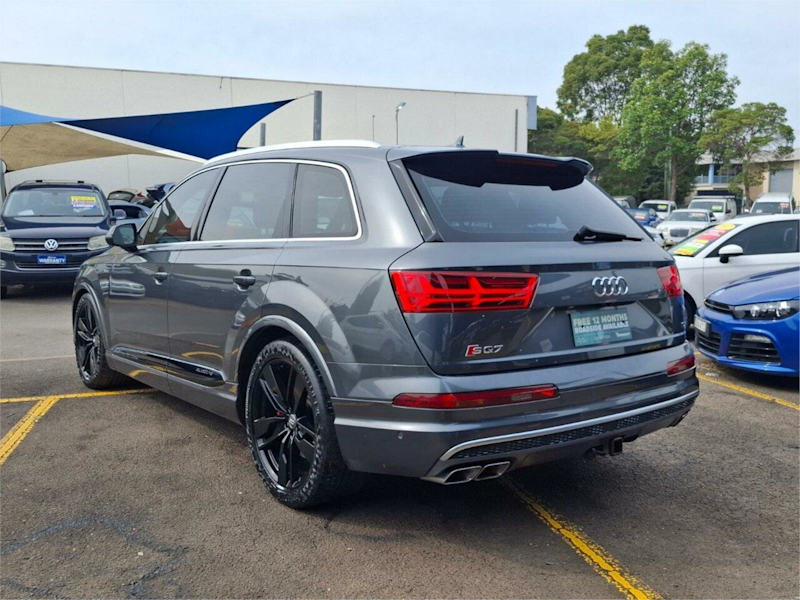 2016 Audi SQ7 4M MY17 TDI Tiptronic Quattro Grey 8 Speed Sports Automatic Wagon62934706609794114