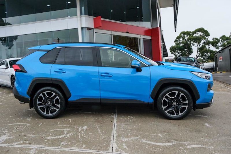 2019 Toyota RAV4 Axaa54R Edge AWD Eclectic Blue 8 Speed Sports Automatic Wagon62882766556419112