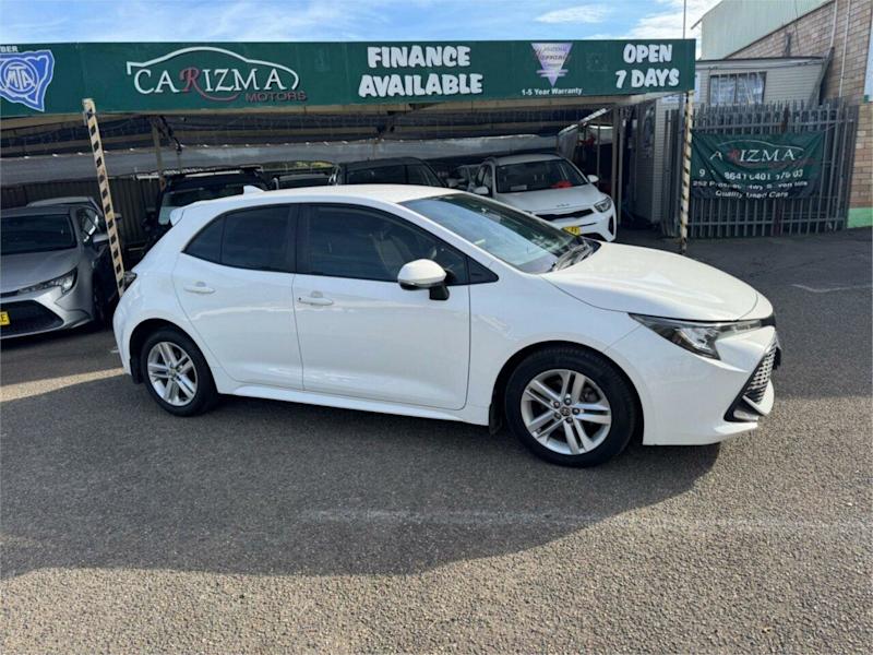 2020 Toyota Corolla Mzea12R Ascent Sport White Continuous Variable Hatchback62933714650370111