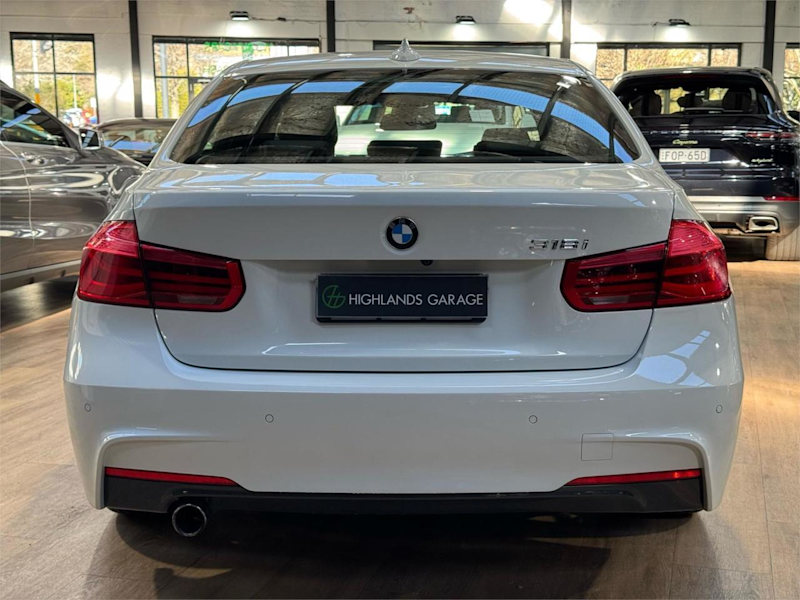 2015 BMW 3 Series F30 LCI 318i M Sport Alpine White 8 Speed Sports Automatic Sedan62935682683266112