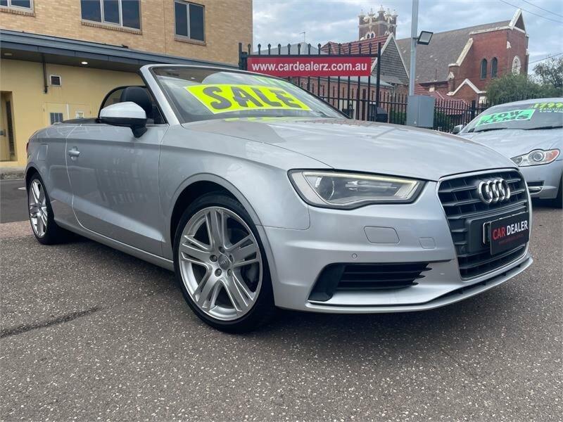 2014 Audi A3 8V S/Back 1.4 TFSI Attraction CoD Silver, Chrome 7 Speed Auto Direct Shift Hatchback62882766458371111