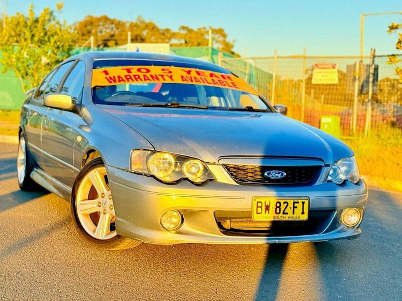 2004 Ford Falcon BA XR6 Silver, Chrome 4 Speed Auto Seq Sportshift Sedan62932714694787114