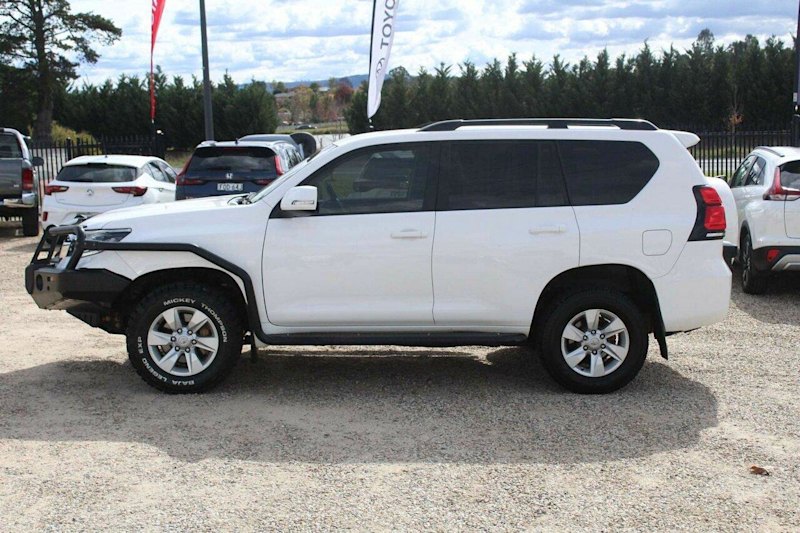 2019 Toyota Landcruiser Prado GDJ150R GXL Glacier White 6 Speed Sports Automatic Wagon62937622877826113