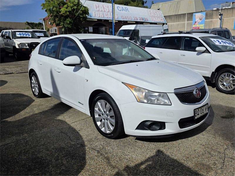 2012 Holden Cruze JH MY12 CD White 6 Speed Automatic Hatchback62882772048514113