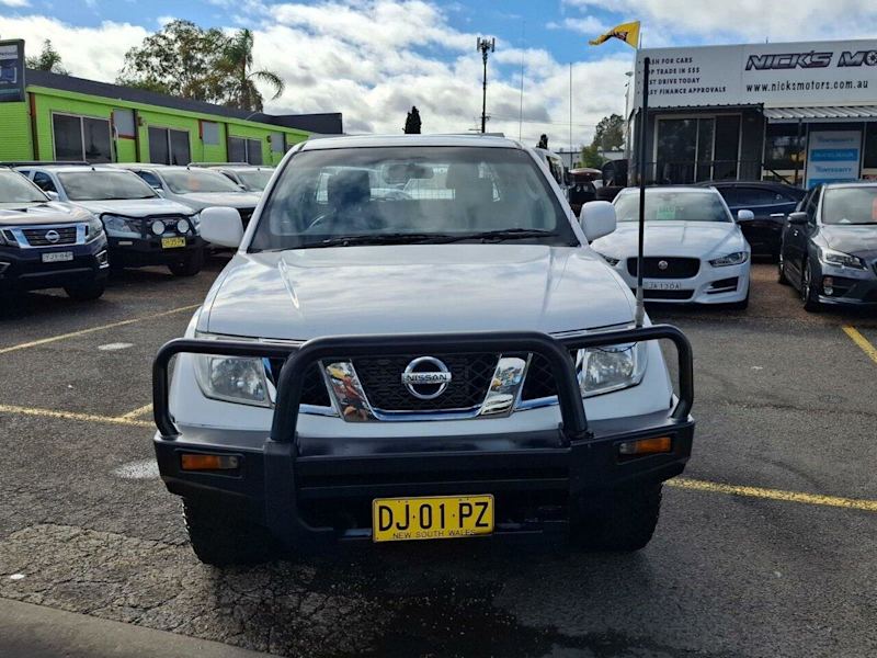 2014 Nissan Navara D40 S8 RX White 6 Speed Manual Utility62934708173443111