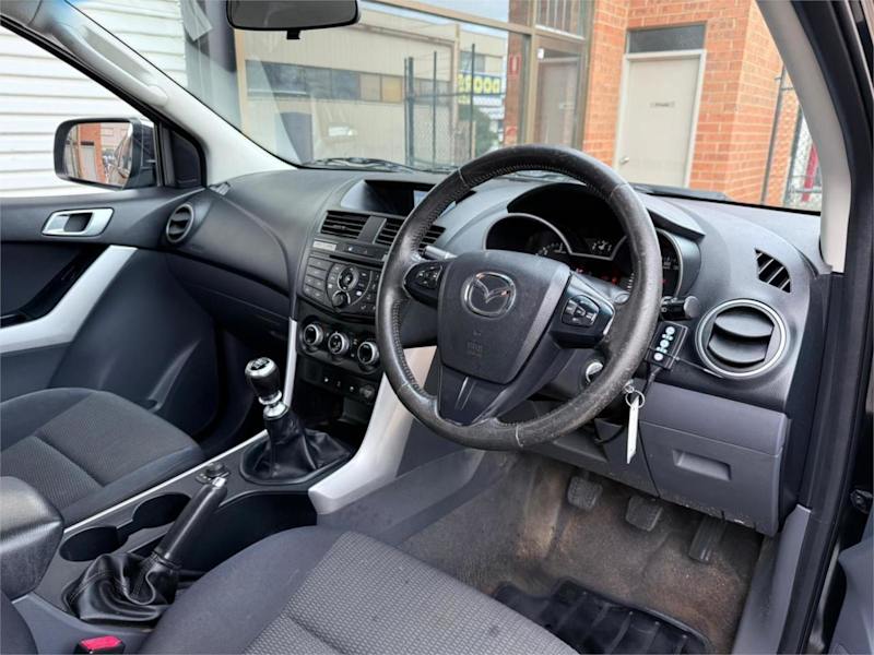 2012 Mazda BT-50 XTR (4x4) Black 6 Speed Manual Freestyle Utility62935683684994111