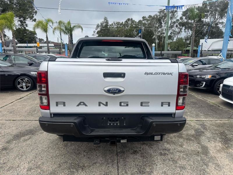 2016 Ford Ranger PX MkII Wildtrak Double Cab Silver, Chrome 6 Speed Sports Automatic Double Cab62933708524929114