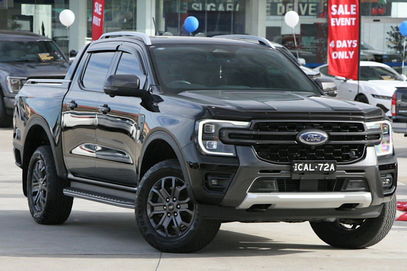 2023 Ford Ranger PY 2023.50MY Wildtrak FullTime 4WD DR Absolute Black 10 Speed Sports Automatic62934704740481110