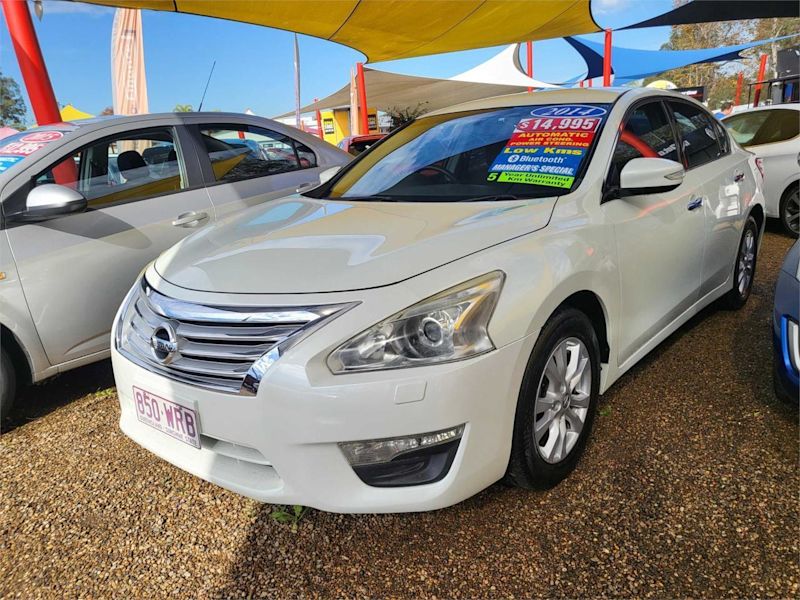 2014 Nissan Altima L33 ST X-tronic Crystal White Pearl 1 Speed Constant Variable Sedan62934706319874112