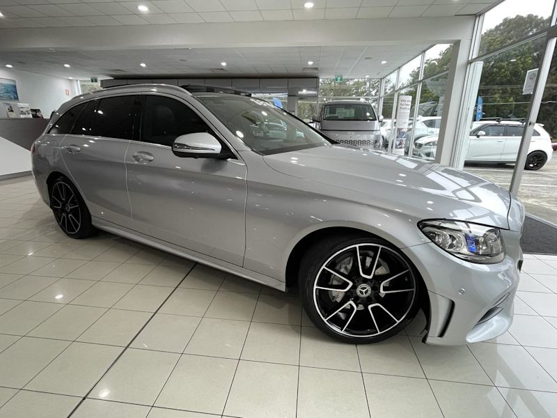 2019 Mercedes-Benz C200 205 MY19 EQ (Hybrid) Silver, Chrome 9 Speed Automatic G-Tronic Estate62937625770498113