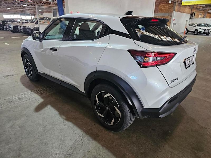 2024 Nissan Juke F16 MY24 ST+ DCT 2WD Pearl White 7 Speed Sports Automatic Dual Clutch Hatchback62882767220355114