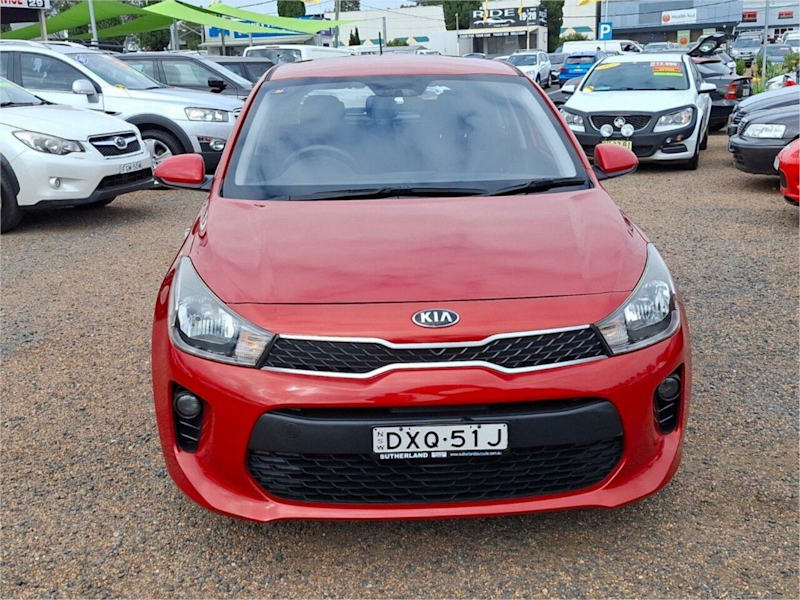 2016 Kia Rio YB MY17 S Red 4 Speed Sports Automatic Hatchback62882773558658111