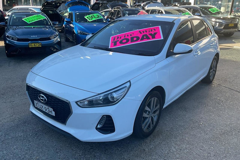 2019 Hyundai i30 PD2 MY20 Active White 6 Speed Sports Automatic Hatchback62932715491459112