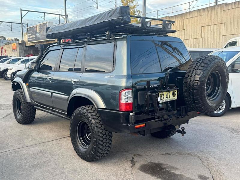 2001 Nissan Patrol GU III MY2002 TI Green 5 Speed Sports Automatic Wagon62882771984257113