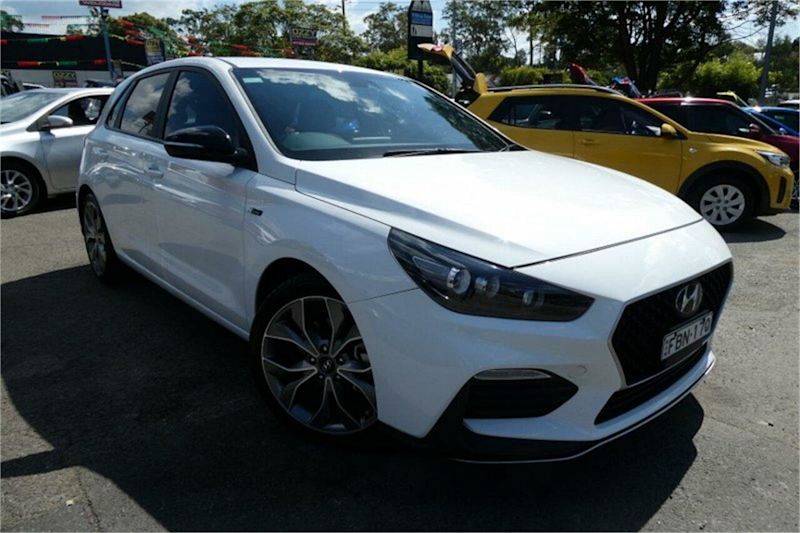 2023 Hyundai i30 PD.V4 MY23 N Line White 7 Speed Auto Dual Clutch Hatchback62882772803075110