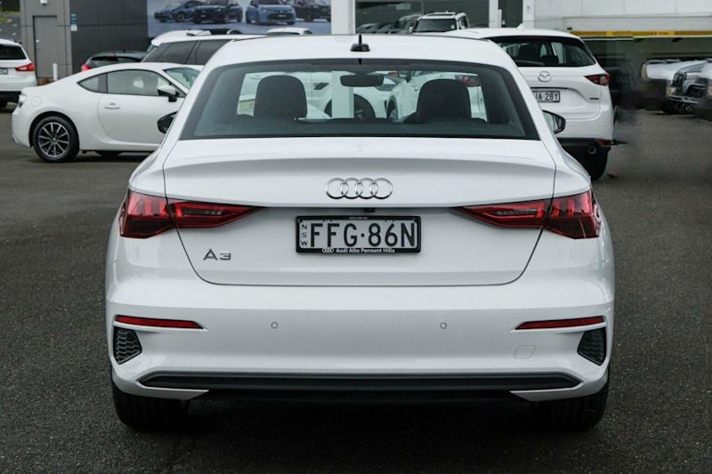 2024 Audi A3 8Y GY MY24 35 TFSI S Tronic White 7 Speed Sports Automatic Dual Clutch Sedan62937626015617114