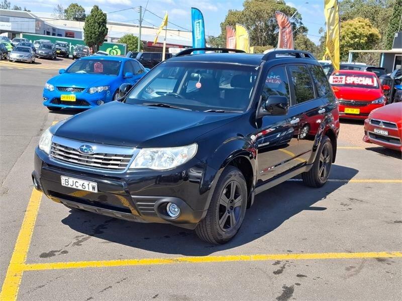 2008 Subaru Forester MY09 XS Premium Black 4 Speed Auto Elec Sportshift Wagon62934701115265112