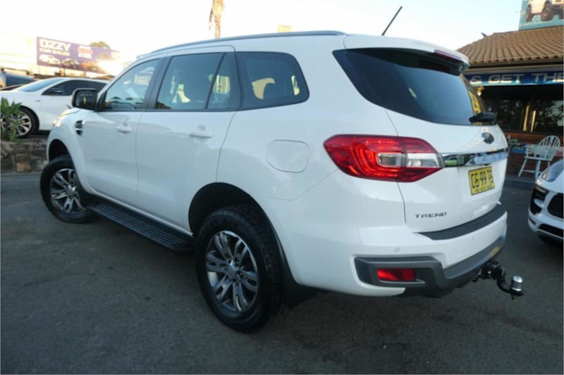 2018 Ford Everest UA II MY19 Trend (4WD 7 Seat) White 10 Speed Auto Seq Sportshift SUV62882764583427112