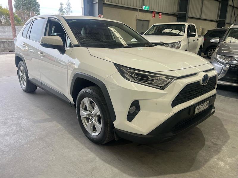 2020 Toyota RAV4 Axah54R GX eFour White 6 Speed Constant Variable Wagon Hybrid62933708786178113