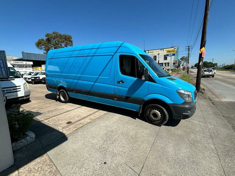 2015 Mercedes-Benz Sprinter 906 MY14 516CDI LWB Hi Roof Blue 7 Speed Automatic Van62933704981634110