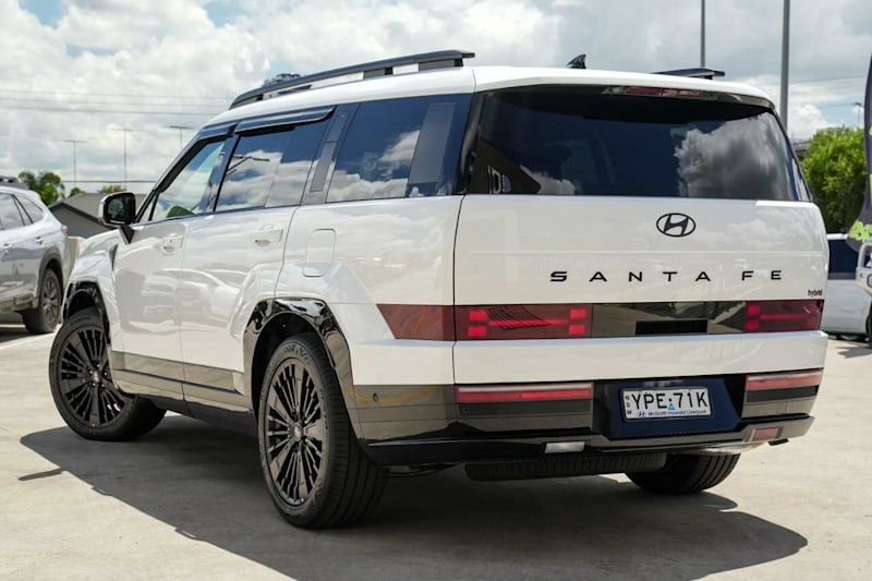 2024 Hyundai Santa Fe MX5.V1 MY25 Hybrid AWD Calligraphy Creamy White 6 Speed Automatic Wagon Hybrid62934705784193113