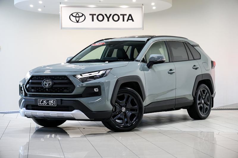 2023 Toyota RAV4 Axaa54R Edge AWD Jungle Khaki 8 Speed Sports Automatic Wagon62882731071619110
