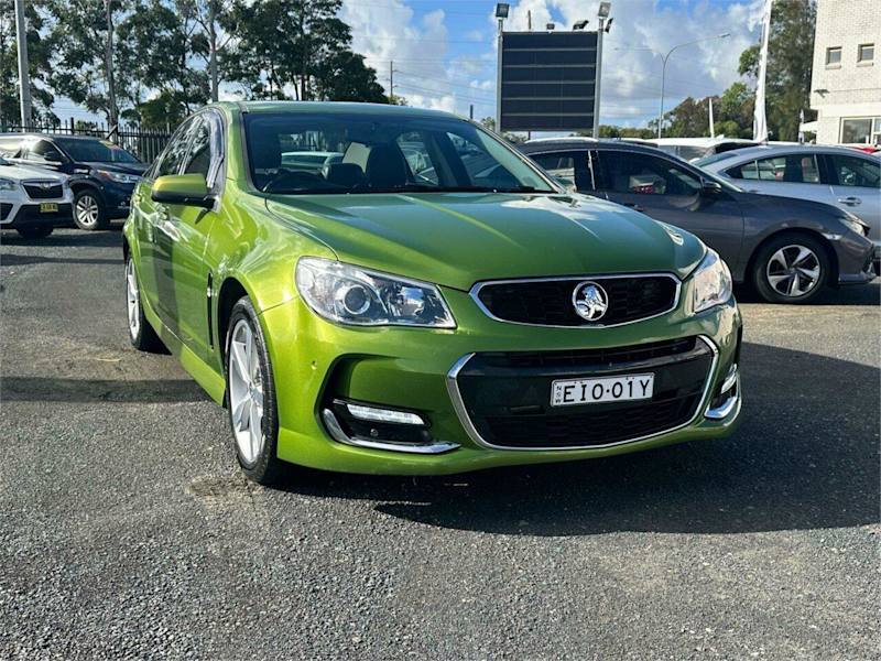 2016 Holden Commodore VF II SV6 Green 6 Speed Manual Sedan62937623713794111