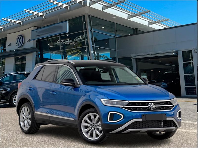 2025 Volkswagen T-ROC D11 MY25 110TSI Style Black 8 Speed Sports Automatic Wagon62882727623297110