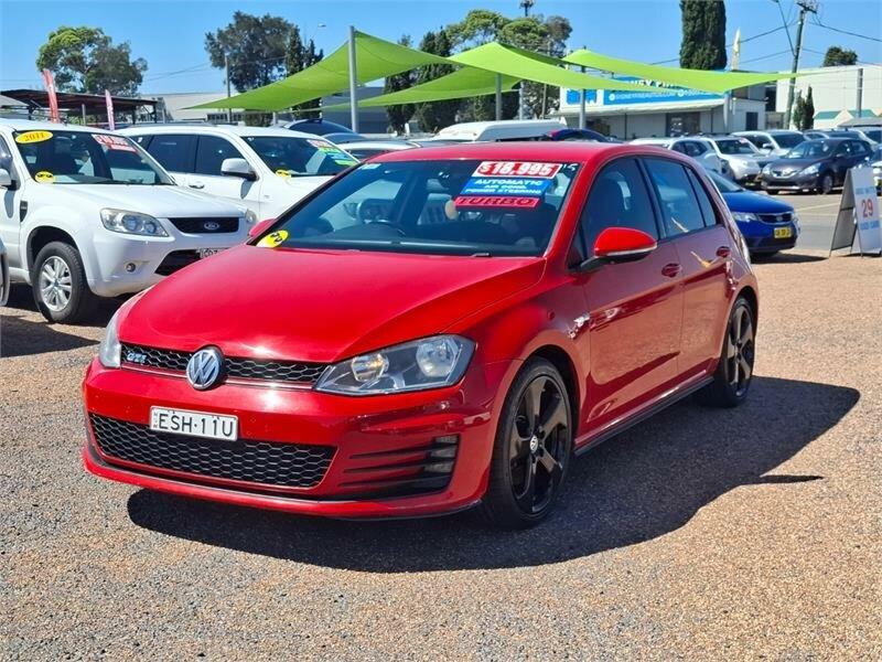 2014 Volkswagen Golf VII MY15 GTI DSG Red 6 Speed Sports Automatic Dual Clutch Hatchback62934698089985112
