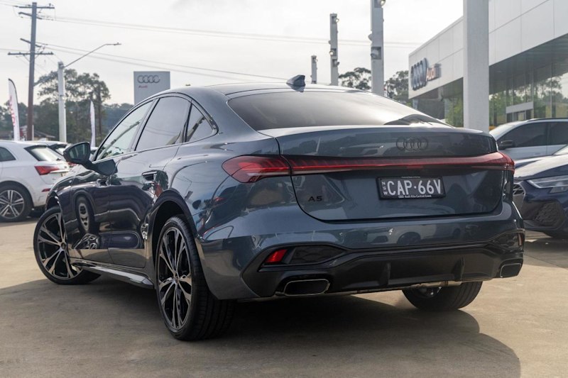 2025 Audi A5 B10 FU MY25 TFSI 150kW Sedan S tronic S line Blue 7 Speed Sports Automatic Dual Clutch62935681218179111
