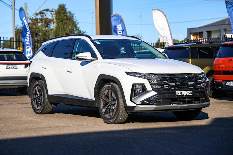 2024 Hyundai Tucson NX4.V3 MY25 Elite D-CT AWD White 7 Speed Sports Automatic Dual Clutch Wagon62934705694083110