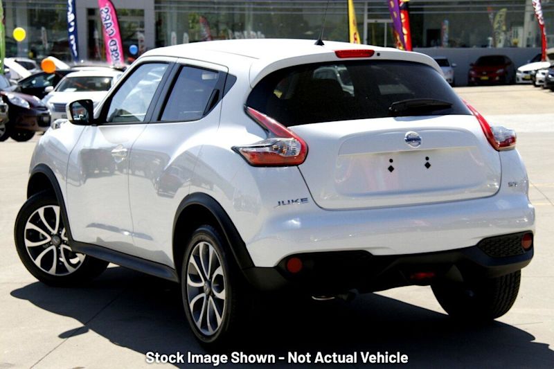2015 Nissan Juke F15 Series 2 ST X-tronic 2WD White 1 Speed Constant Variable Hatchback62933712125571112