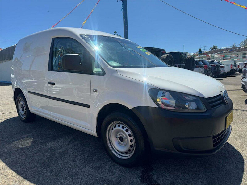 2014 Volkswagen Caddy 2KN MY14 TSI160 SWB White 5 Speed Manual Van62935691706371112