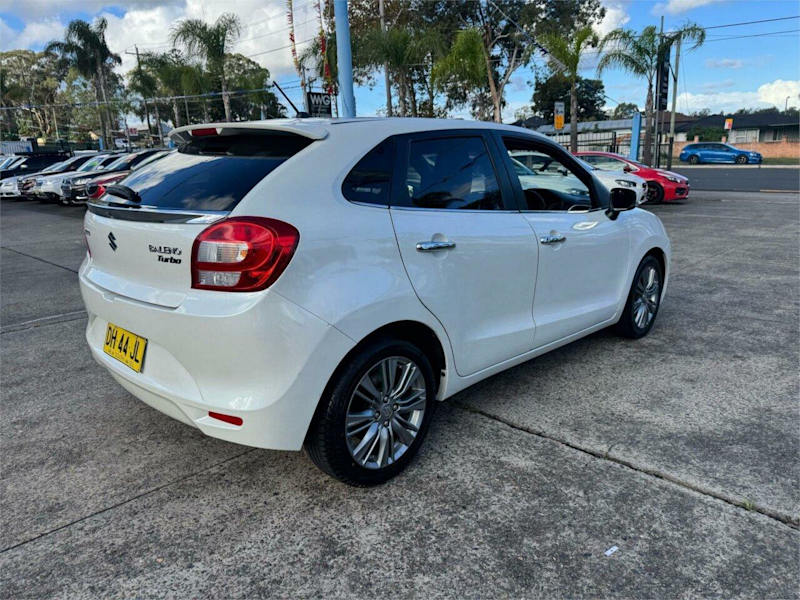 2016 Suzuki Baleno EW GLX Turbo White 6 Speed Sports Automatic Hatchback62938583666049113