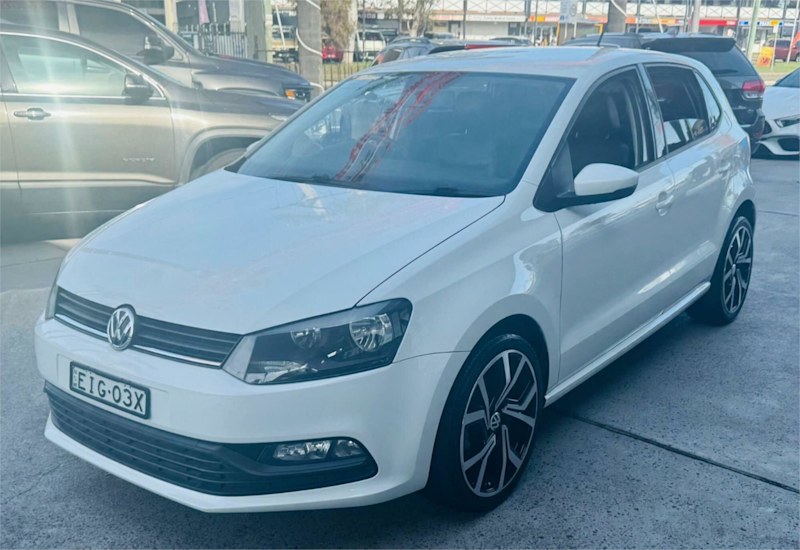 2016 Volkswagen Polo 6R MY16 66TSI DSG Trendline White 7 Speed Sports Automatic Dual Clutch62933709685761111