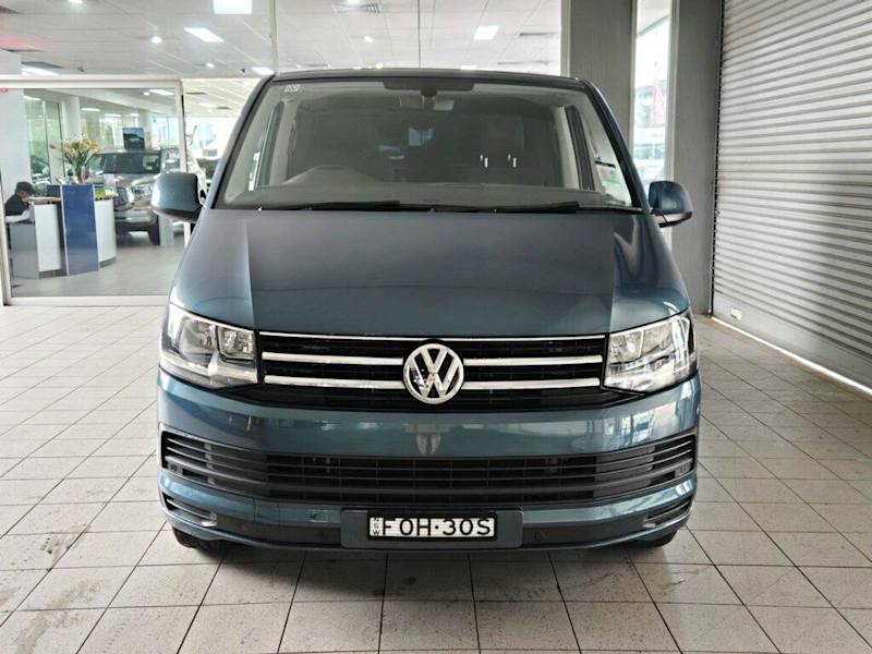 2019 Volkswagen Multivan T6 MY19 Comfortline TDI340 Green 7 Speed Auto Direct Shift Wagon62932713514499112