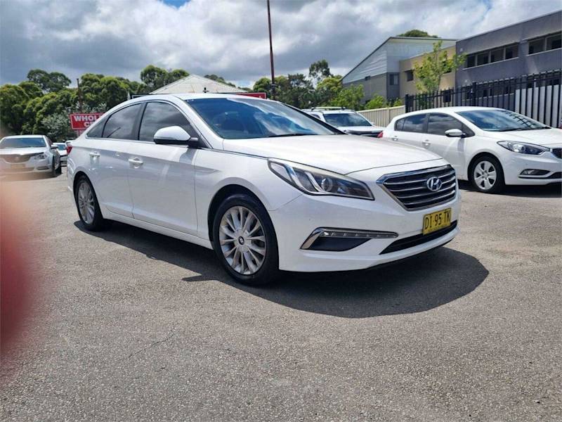 2015 Hyundai Sonata LF Active White 6 Speed Automatic Sedan62885349029633113