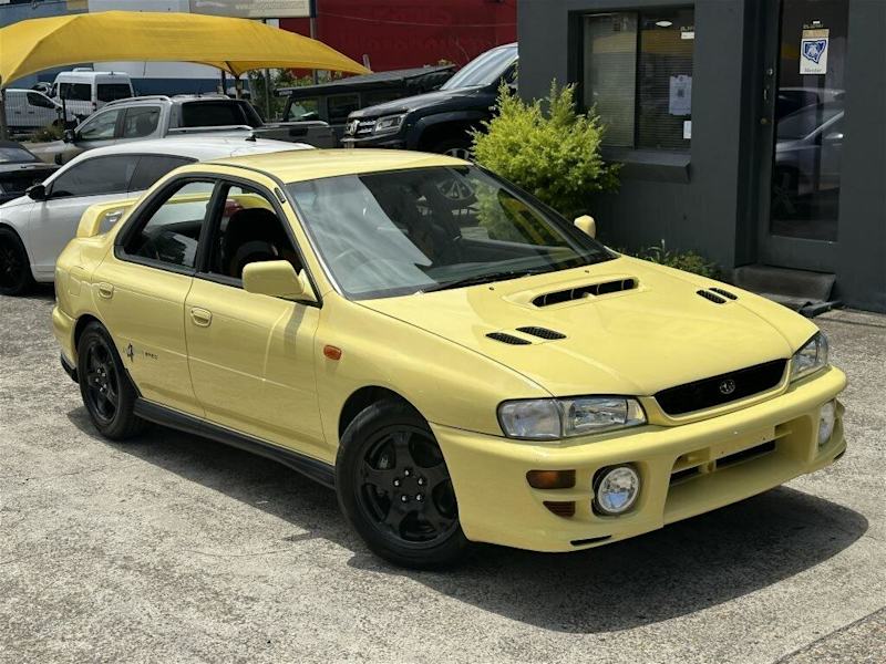 2000 Subaru Impreza MY00 WRX Ltd Ed Club Spec EVO IV Yellow 5 Speed Manual Sedan62882729758978113