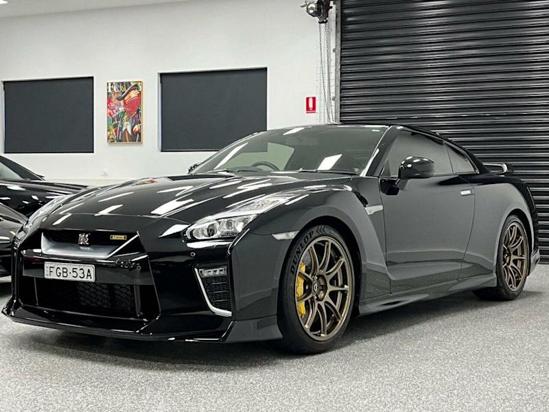 2021 Nissan GT-R R35 MY22 T-Spec DCT AWD Black 6 Speed Sports Automatic Dual Clutch Coupe629337110680331113
