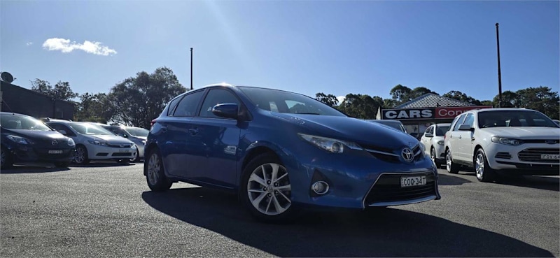 2013 Toyota Corolla ZRE182R Ascent Sport Blue 7 Speed CVT Auto Sequential Hatchback62935693092611110