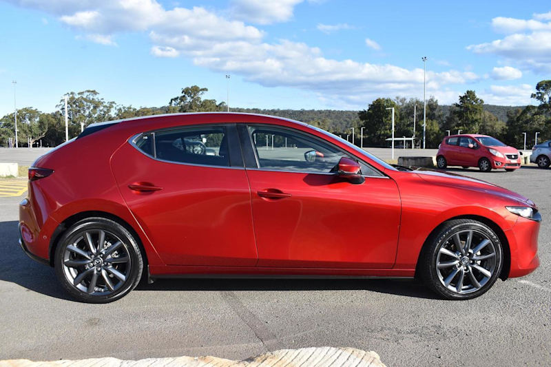 2019 Mazda 3 BP2S7A G20 SKYACTIV-Drive Evolve Red 6 Speed Sports Automatic Sedan62935682717443112