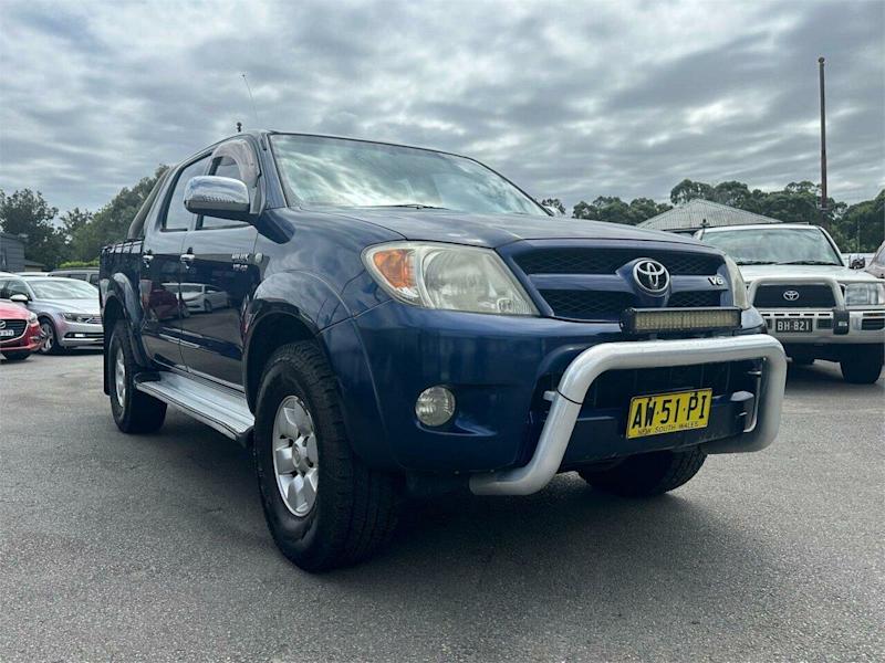2008 Toyota Hilux GGN25R 08 Upgrade SR5 (4x4) Blue 5 Speed Manual Dual Cab Pick-up62933710217218111