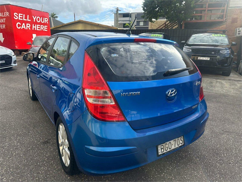2008 Hyundai i30 FD SLX Blue 4 Speed Automatic Hatchback62882764589441114