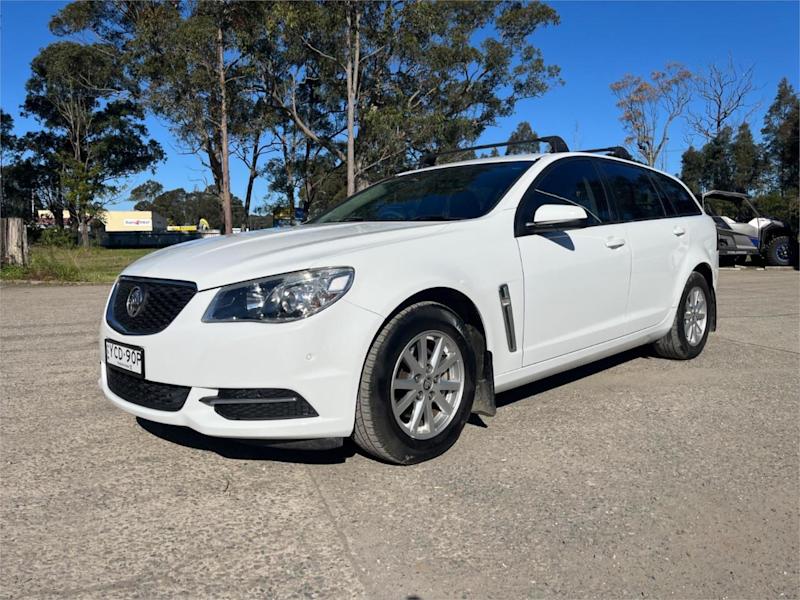 2015 Holden Commodore VF MY15 Evoke Sportwagon White 6 Speed Sports Automatic Wagon62936662276481111